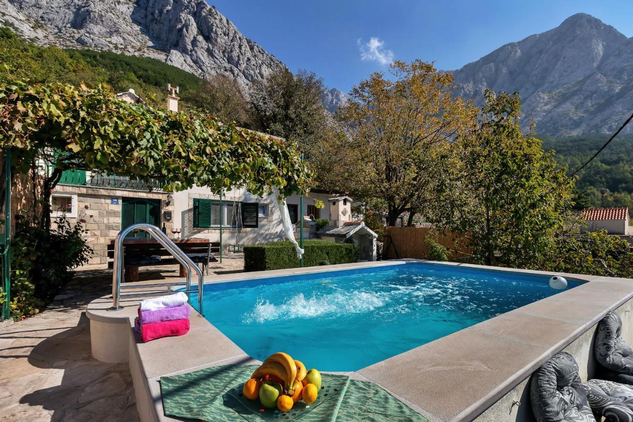 Holiday Home Marta With Heated Pool,Grill,Sea View Bast Экстерьер фото